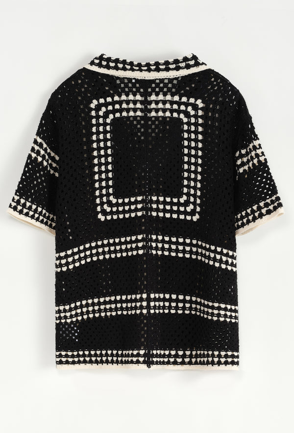 CHEMISE- MODÈLE PORTOFINO BLACK