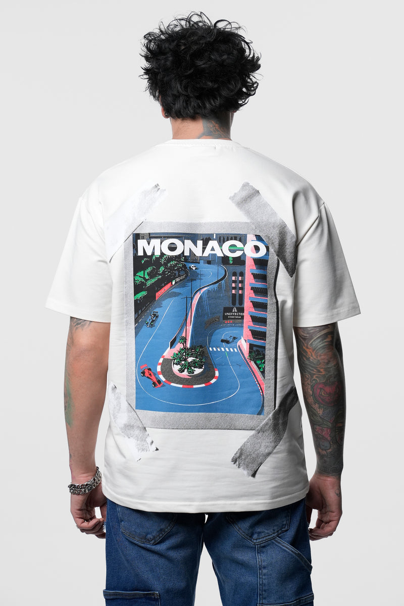 TEE SHIRT - MODELE MONACO GP BLANC